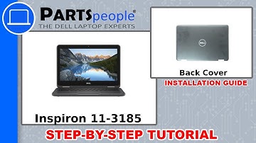 Dell Inspiron 11-3185 (P25T003) LCD Back How-To Video Tutorial