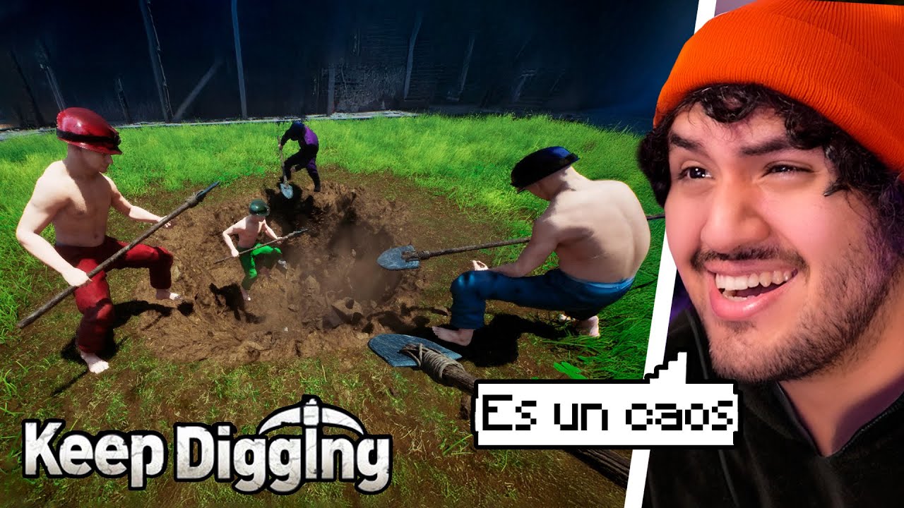 CAVÉ un HOYO al 100% pero CON AMIGOS 😂🕳️