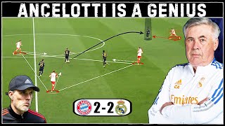 Tactical Analysis : Ancelotti Exploits SECRET WEAKNESS | Bayern Munich 2 - 2 Real Madrid | TMA