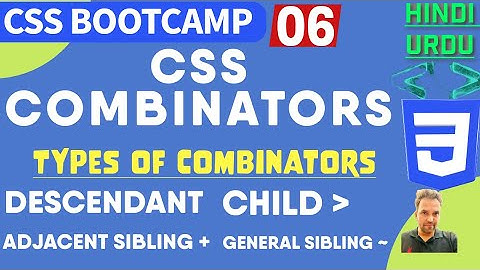 #6 Combinators in CSS | Types of CSS Combinators | skillsepisode #csscourse #html5css3 #coding