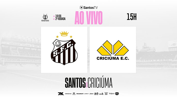 🔴 AO VIVO COM IMAGENS: SANTOS x CRICIÚMA | BRASILEIRO FEMININO SUB20 (19/06/25)