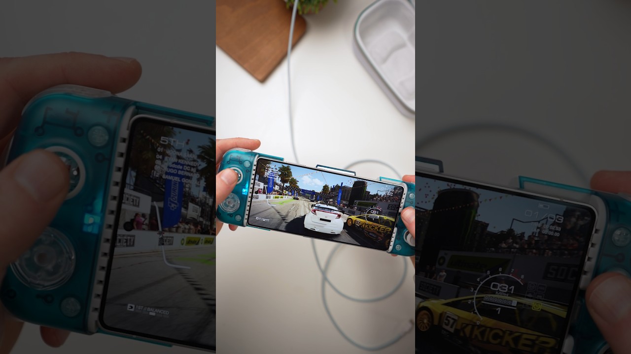 Gamesir X3 Pro unboxing with integrated smartphone cooler for Android and iPhone