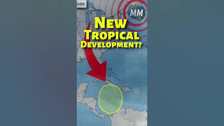 New Possible Tropical Development in the Caribbean! #weatherreport #weather #tropicalupdate #storm