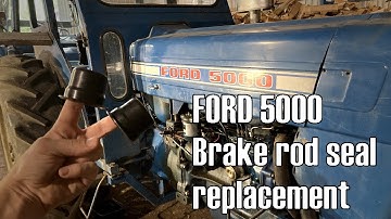 Ford 5000 Brake Rod Seal Replacement