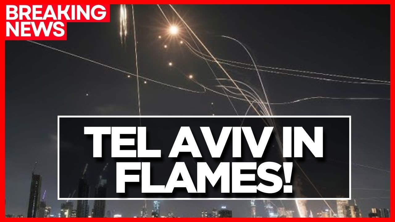 IRAN LAUNCHES 1,000 DRONES At Israel As Iron Dome Struggles To Shield Cities | World News