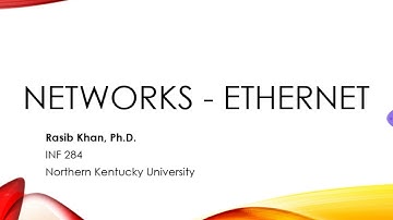 Introduction to Computer Networks - Ethernet LAN - Part 1