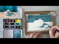 Watercolor Postcard Paint-Along: Eggs in a Glass Bowl