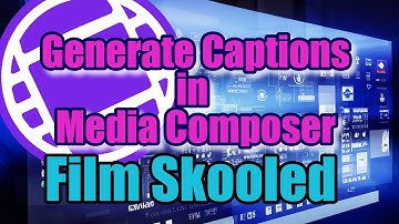 Transcript to SubCap - Generate Captions in Avid Media Composer