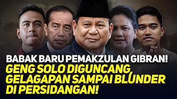 BABAK BARU PEMAKZULAN GIBRAN! GENG SOLO DIGUNCANG, GELAGAPAN SAMPAI BLUNDER DI PERSIDANGAN!