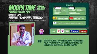 ENEMY WEAPONS AGAINST YOU SHALL NOT STAND || MOGPA TIME WITH REV O B || 02 - 07 - 2026 screenshot 2