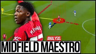Breaking Down Kobbie Mainoos' Full Manchester United Debut!