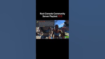 Rust Console Community Server’s are live…#shorts #rust #rustconsole