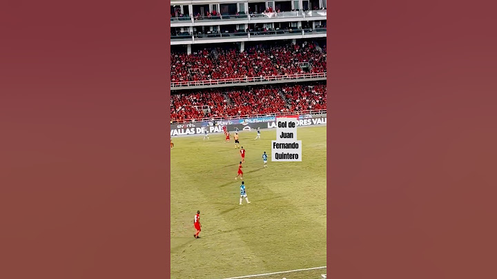 Espectacular gol de Juan Fernando Quintero