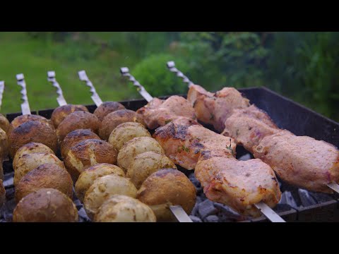 Любое мясо будет сочным | Армянский способ приготовления шашлыка