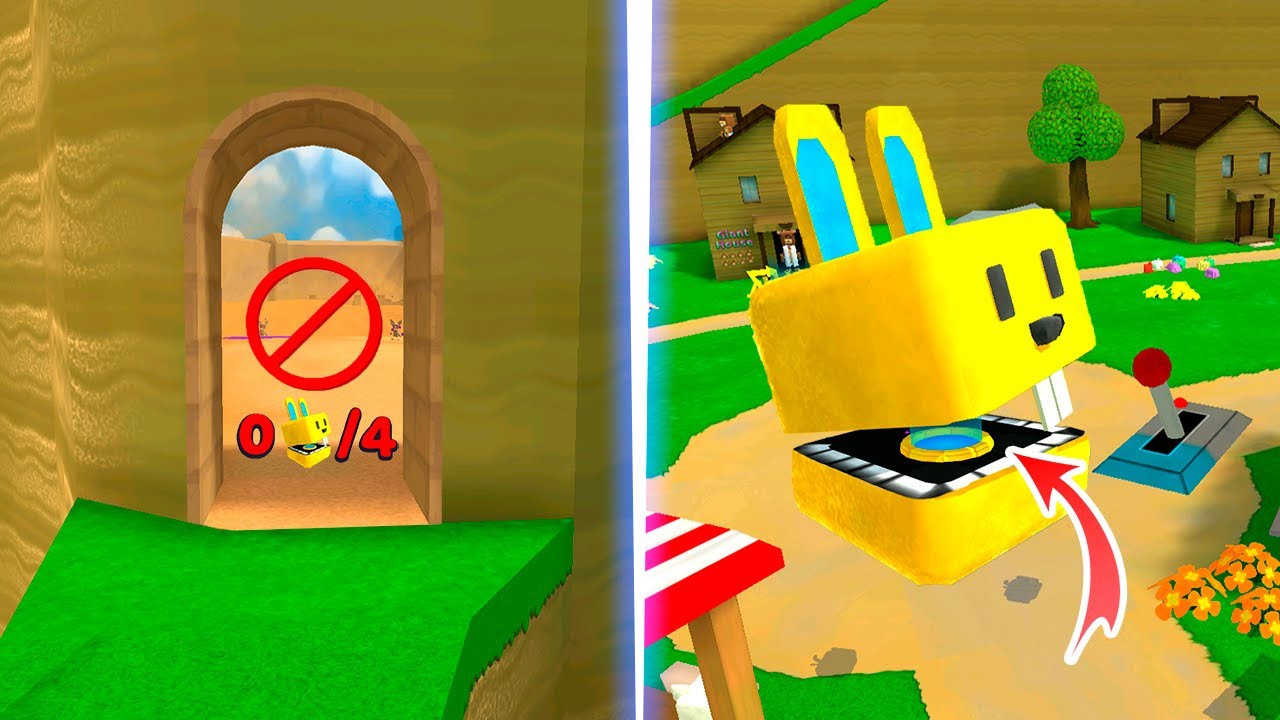 Pink Yellow Rabbit Game Yellow Rabbit Super Bear Adventure Gameplay Walkthrough - YouTube