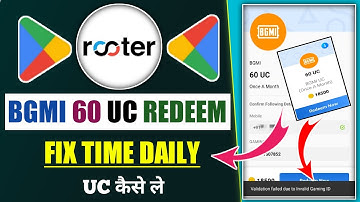 Rooter Bgmi UC Redeem Fix Time 2023 || Rooter App Se Bgmi UC Kaise Redeem Kare || Gabbar Ki Tech ||