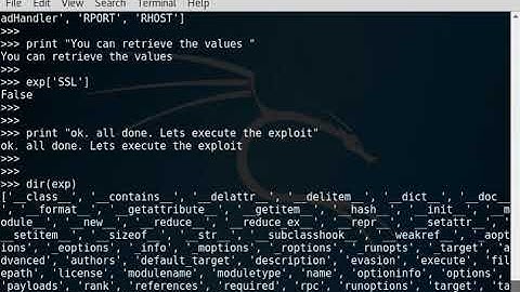 Python: Metasploit automation using msfrpc and pymetasploit - part4