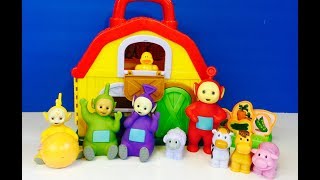 Learning Farm Animals Names And Sounds With The Teletubbies Toys