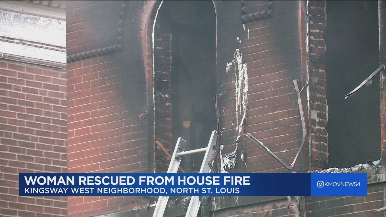 St. Louis firefighter injured while rescuing woman from burning ...