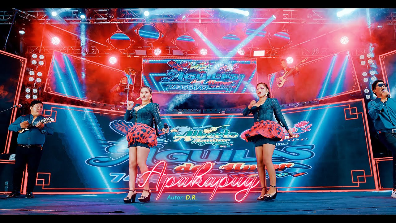 ALBERTO AGUILAR & CHINITA DEL AMOR / Apakapuy / Amor por Internet (Video 4K) ROY Producciones 2024