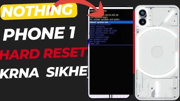 Nothing phone1 factory reset kaise kare | nothing 1 reset kaise kare ! in Hindi 2025...All solution.