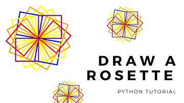 Draw a rosette in python