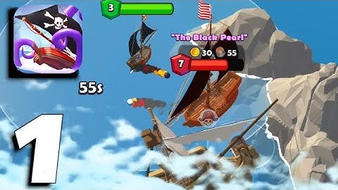 Pirate Raid - Caribbean Battle - Gameplay Part 1 (Android, iOS) - All Levels