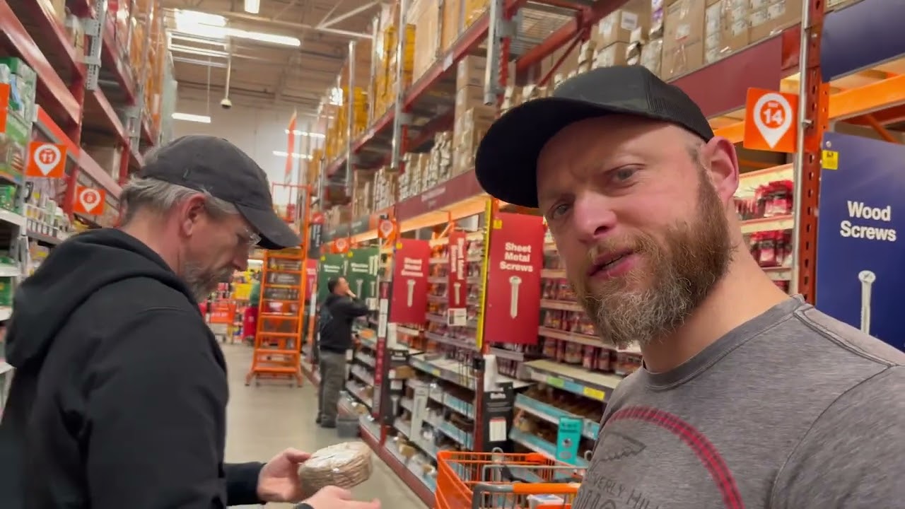 Chicken Tractor Build Pt 1:  Getting Materials with the Crew