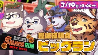 【サーモンランNW】アピールポイントはクマワイパーです。【樫城槌・ぽぬやまぽぬお・霜月ソラ・六連星ヘキサ/Vtuber】