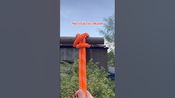 #39 Nút thắt cực đơn giản nhưng chắc chắn!!! Hãy thử nó 1 lần #knot #diy #handmade #tutorial