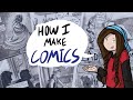 How to make Comics/Webcomics from script to publish! | My comic creation process