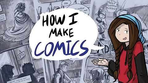 How to make Comics/Webcomics from script to publish! | My comic creation process - DayDayNews