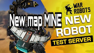 War robots test server - NEW MAP MINE with teleports! New map gameplay