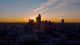 Awesome Sunset Dancing With Charlotte's Skyline.