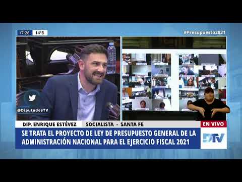 Diputado Estévez, Enrique - Sesión Especial 28 10 2020 - PL