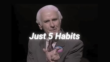 5 Daily Habits Made Me Rich - Jim Rohn Motivation