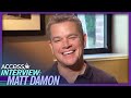 Matt Damon Recalls Ben Affleck Sleeping On His Couch Pre-Fame