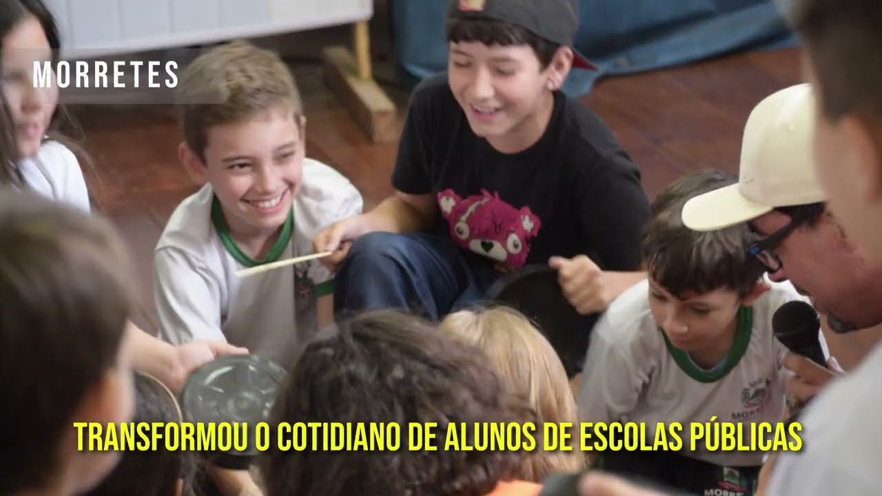 Projeto PercUnião nas Escolas do Paraná, 2024!