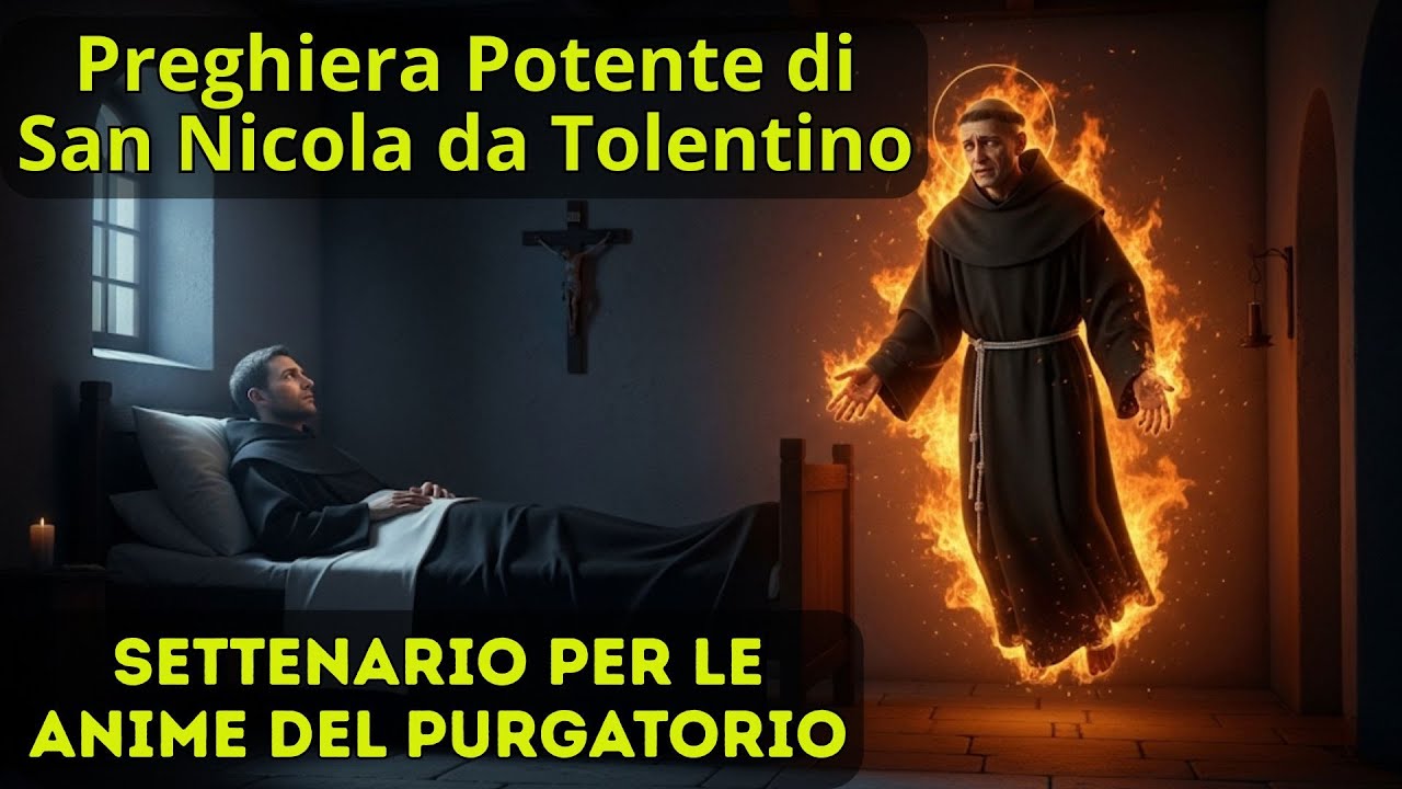 Settenario per le Anime Sante del Purgatorio | Preghiera di San Nicola da Tolentino.