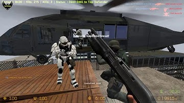 ZOMBIE ESCAPE MOD ON COUNTER-STRIKE: SOURCE, MAP: ZE_atix_panic_b3t, CSS