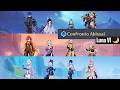 Confronto Abissal ⚔️ Luna VI 🌙 Flins, Mavuika e Skirk | Genshin Impact