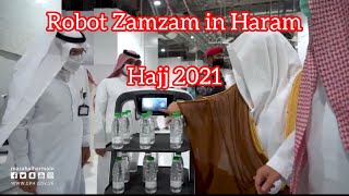 HAJJ 2021 | President Sheikh Sudais inaugurates 'Robot Zamzam