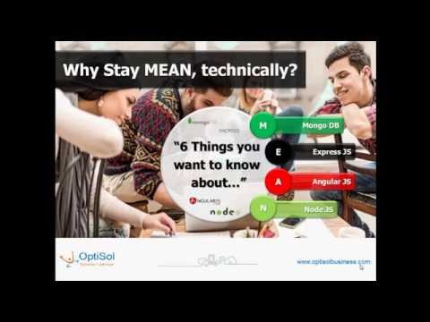 Six things that you need to know about MEAN stack