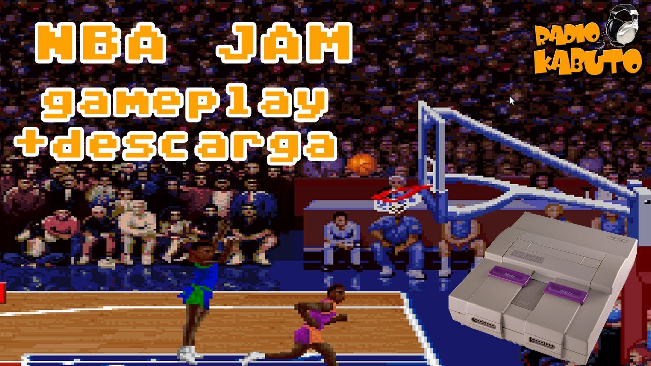NBA Jam Gameplay retro + descarga YouTube