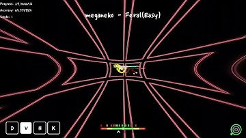 ADOFAI Custom. Meganeko - Feral(Easy)