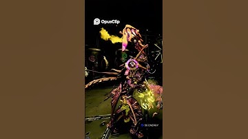 TRACK SINGS FOR HIM Inaros Warframe GAMEPLAY MUSIC VIDEO | 🪨⭐️🦏