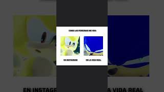 No sé por qué la gente me mira así.... 😬  #sonicthehedgehog
