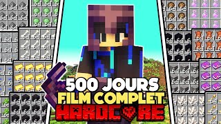 Survivre 500 Jours sur Minecraft Hardcore ! [FILM COMPLET]