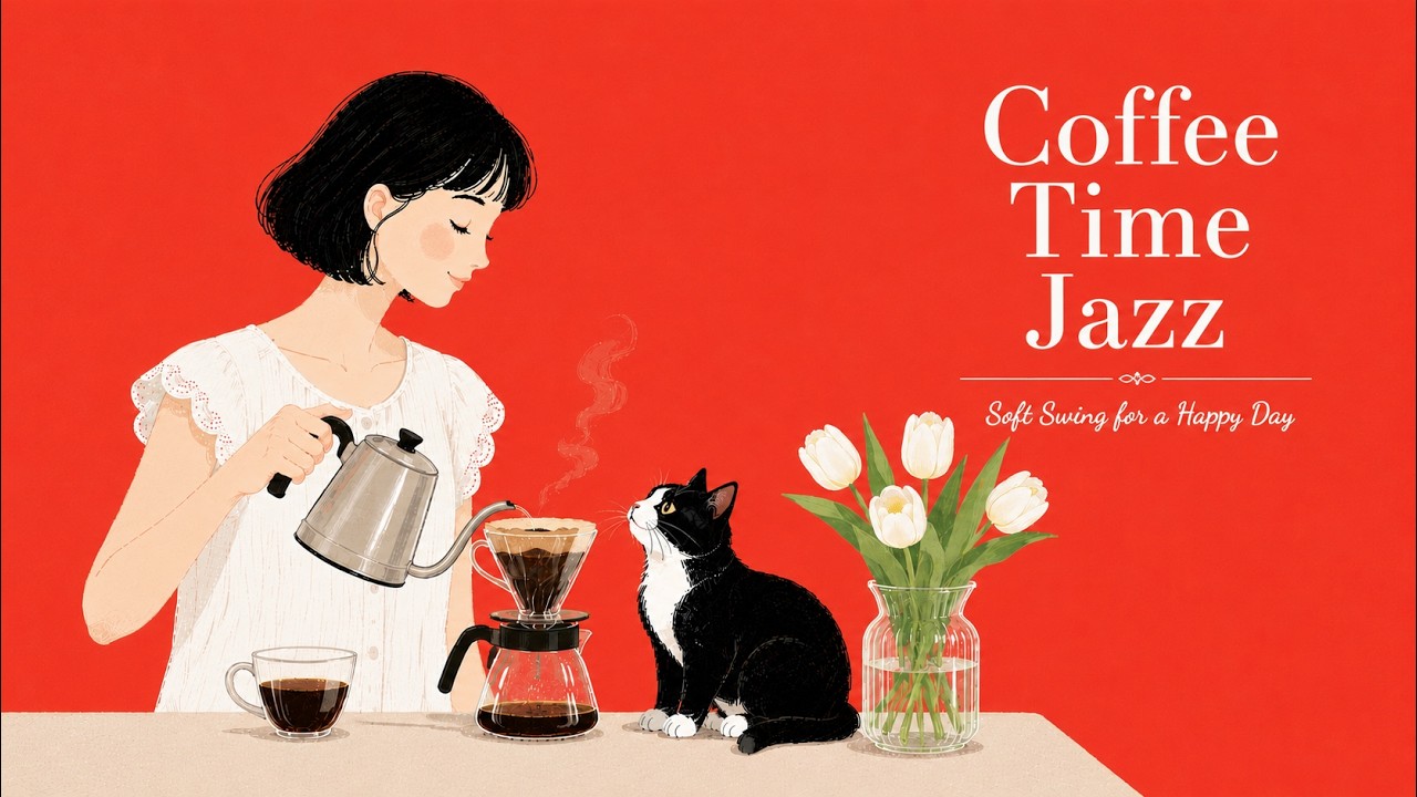 Cozy Reading Jazz 📚 本とコーヒーで過ごす穏やかなひととき｜Calm
