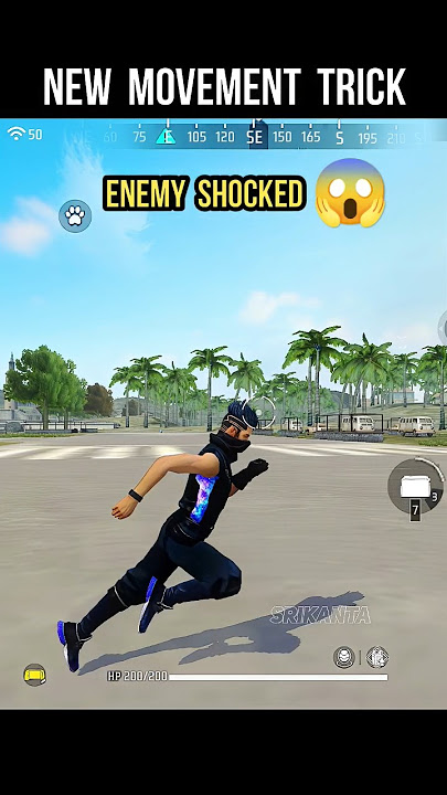 New Movement Trick 🔥 Fastest Movement Speed Tricks #srikantaff